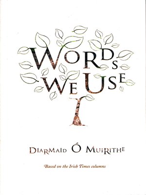 cover image of Words We Use